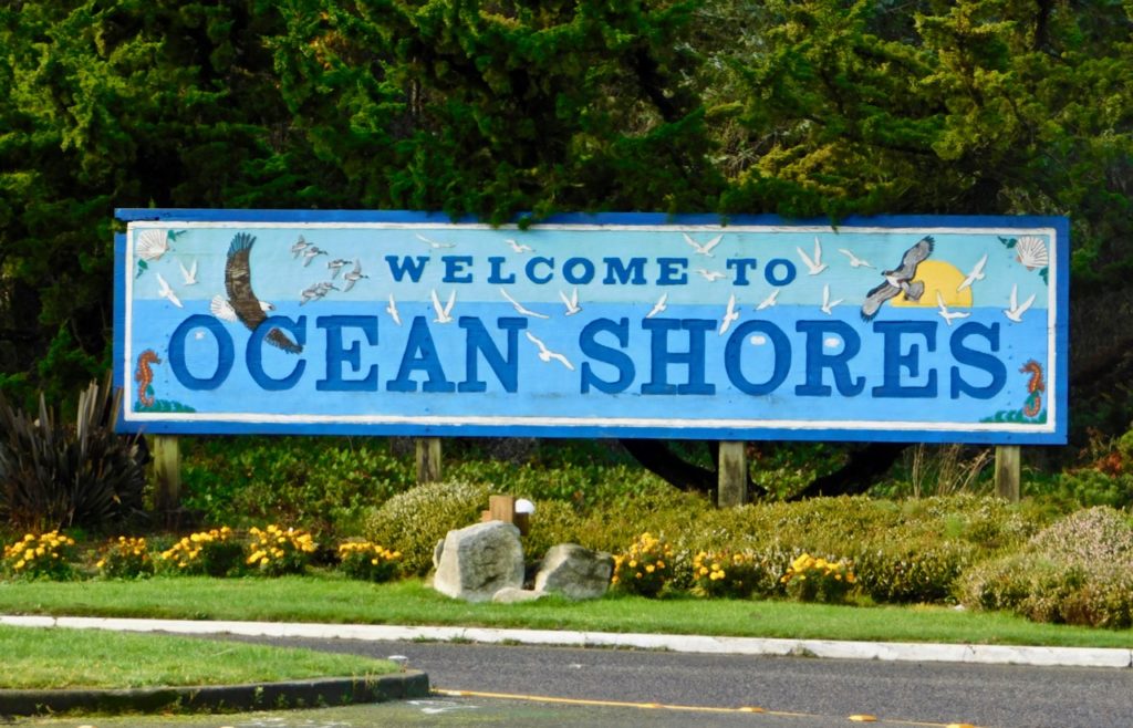 welcome to ocean shores sign judy mcvay