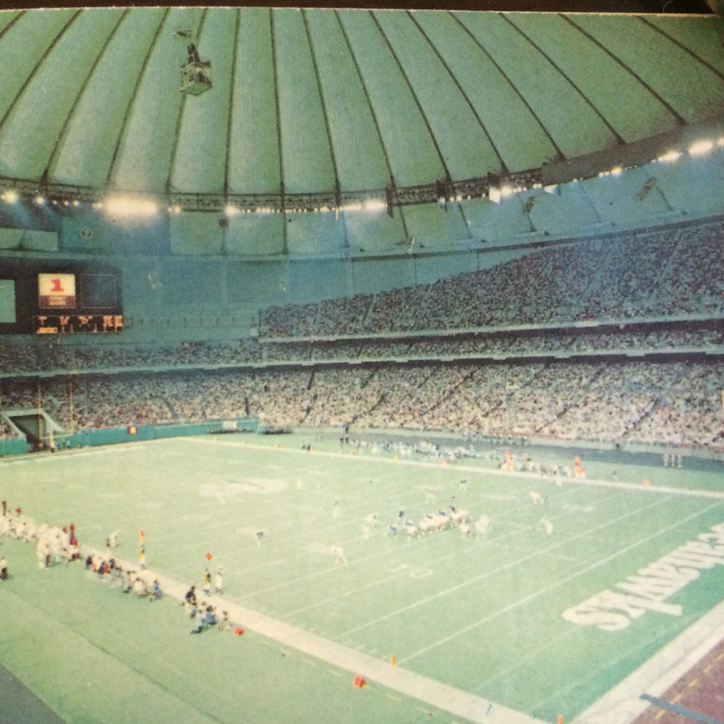 Vintage Seattle Kingdome interior