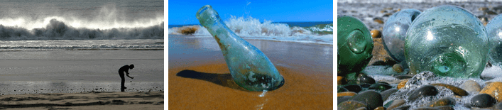 Five Small Floats, Vintage Glass Floats, Blue, Green, Glass Buoys, Wood  Float, Coastal, Fishing Floats -  Australia